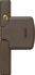Additional window lock FTS206 frontal view