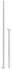 Rod sets for FOS 550 E, white, 75/75 cm right view