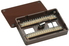 Terminal distributor flush mount, 32-pins, brown front view
