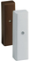 Screw terminal distributor flush mount, 5-pins, brown front view